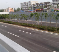 參建完成的朝陽道路下穿橋項目