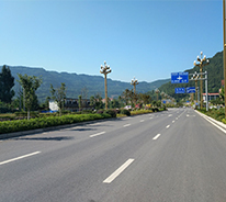 四川巴中市通江縣高明新區(qū)一期道路項目