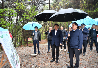 國家林草局副局長彭小國重慶調研，英卡電子森林防火硬件和平臺現場演示引關注